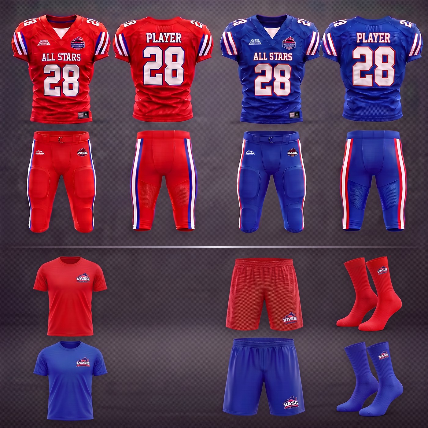 Game Uniforms & Player Pack